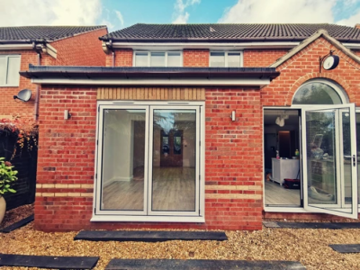 Completed home addition