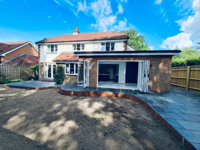 Custom home extension