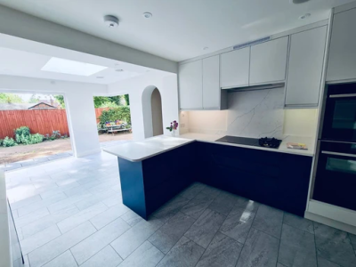Kitchen completed in Hampshire