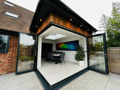 Custom home extension