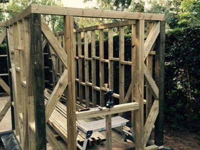 Wooden frame made of the highest quality materials