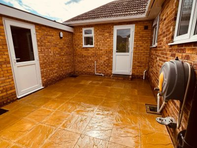 Inner backyard completed
