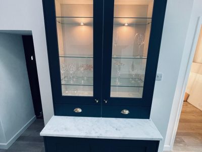 Built-in cupboard in the wall