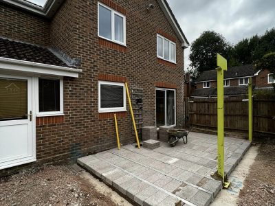 Common brick house design in Andover