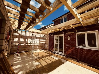Roof construction process