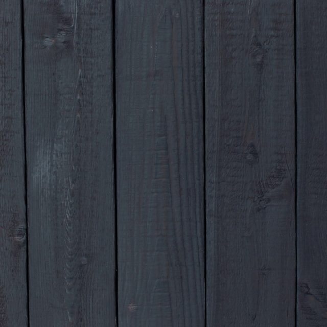 Burned wood boards - Black Deer