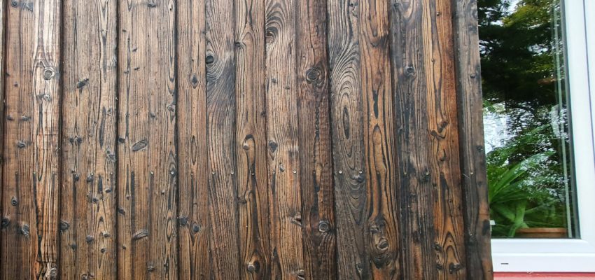 Shou Sugi Ban Burned Wood Cladding