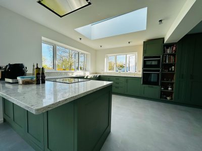Finished home extension